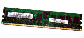 2 GB DDR2-RAM 240-pin Registered-ECC 1Rx4 PC2-5300P  Samsung M393T5660QZA-CE6
