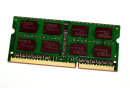 4 GB DDR3-RAM PC3-10600S 204-pin Laptop-Memory Kingston...