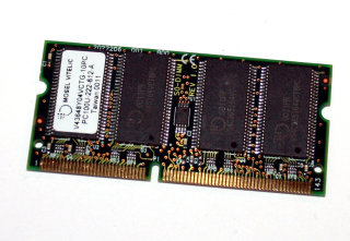 64 MB SO-DIMM PC-100 144-pin Laptop-Memory Mosel Vitelic V43648Y04VCTG-10PC HP: F1457B