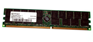 2 GB DDR-RAM 184-pin PC-2700R Registered-ECC  CL2.5  Infineon HYS72D256220GBR-6-B