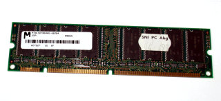 64 MB SD-RAM 168-pin PC-66 non-ECC  Micron MT8LSDT864AG-662B4