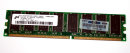 512 MB DDR-RAM 184-pin PC-3200U non-ECC  CL3  Micron MT16VDDT6464AG-40BG4