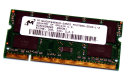 512 MB DDR-RAM PC-2700S 200-pin SO-DIMM 16-Chip  Micron...