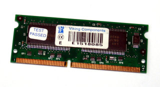 64 MB SO-DIMM PC-100 SD-RAM Laptop-Memory 144-pin (4 Chips, doppelseitig)