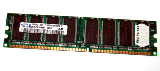 256 MB DDR-RAM 184-pin PC-3200U non-ECC Samsung M368L3223FUN-CCC