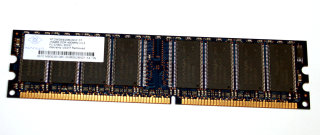 256 MB DDR-RAM 184-pin PC-3200U non-ECC  CL3  Nanya NT256D64S88C0GY-5T