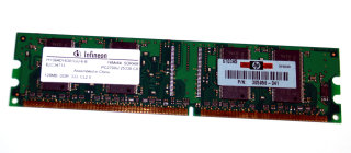 128 MB DDR-RAM 184-pin PC-2700U non-ECC   Infineon HYS64D16301GU-6-B