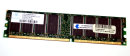 512 MB DDR-RAM PC-2700U non-ECC 333 MHz CL 2.5  Nanya NT512D64S8HA0G-6