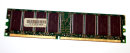 512 MB DDR-RAM PC-2700U non-ECC 333 MHz CL 2.5  Nanya NT512D64S8HA0G-6