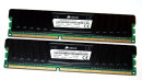 8 GB DDR3 RAM Kit (2x4GB) PC3-12800U CL9  Vengeance LP  Corsair CML8GX3M2A1600C9