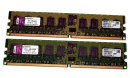 4 GB DDR2-RAM-Kit (2 x 2GB) Registered ECC PC2-3200R Kingston KTH-MLG4/4G