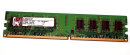 1 GB DDR2-RAM  PC2-5300U non-ECC  Kingston KTD-DM8400B/1G...