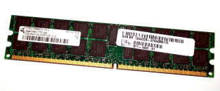 2 GB DDR2-RAM 240-pin Registered ECC 2Rx4 PC2-5300P Qimonda HYS72T256220HP-3S-A