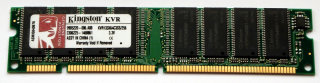 256 MB SD-RAM 168-pin PC-133U non-ECC  Kingston KVR133X64C3SS/256   9905220   single-sided