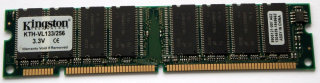 256 MB SD-RAM 168-pin PC-133U non-ECC  Kingston KTH-VL133/256   9905121