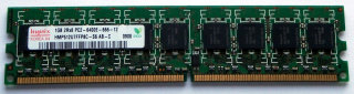 1 Go RAM DDR2 240 broches 2Rx8 PC2-6400E M&eacute;moire ECC Hynix HMP512U7FFP8C-S6 AB-C
