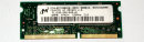 128 MB SO-DIMM PC-133  CL2  Micron MT4LSDT1664HG-13ED1