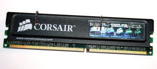 1 GB DDR-RAM XMS PC-3200U non-ECC CL3  Corsair CMX1024-3200   V6.1