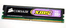 512 MB DDR2-RAM PC2-5400U non-ECC CL5 Corsair CM2X512-5400C5 XMS5402v7.2