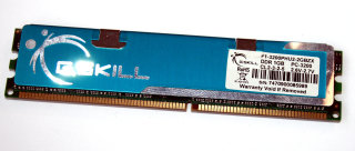 1 GB DDR-RAM 184-pin PC-3200U non-ECC CL2  2.6-2.7V  G.SKILL F1-3200PHU2-2GBZX