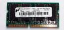 128 MB 144-pin SO-DIMM PC-133 SD-RAM  CL3   Micron...