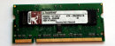 1 GB DDR2 RAM PC2-6400S DDR2-800 Kingston KTH-ZD8000C6/1G